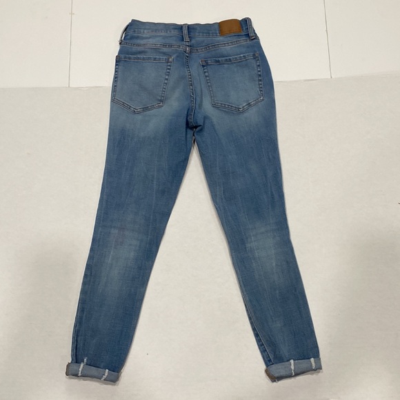 Aeropostale Jeans Women Blue Distressed Look FLEX EFFECTS High Waisted SIZE 00 - Picture 7 of 11